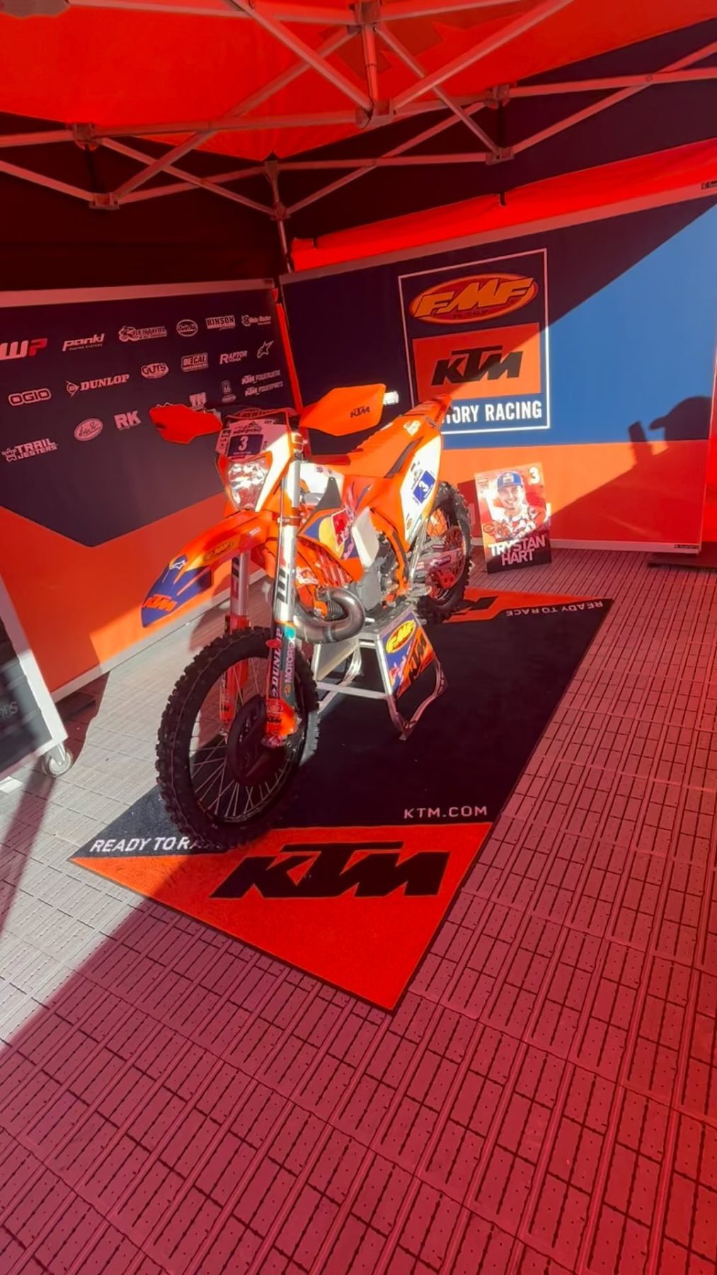 Very proud to be supporting KTM USA off-...